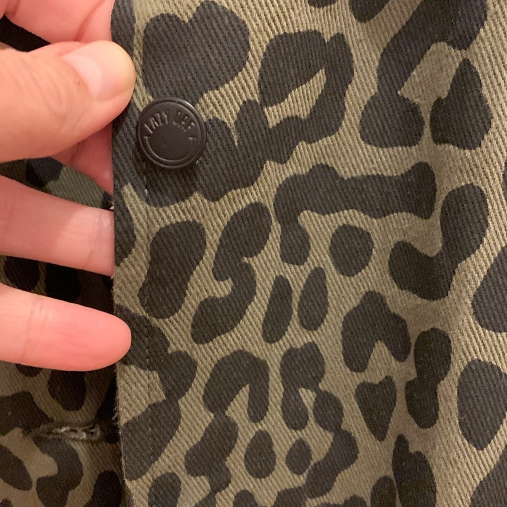 Lazy Oaf Leopard Chore Coat Jacket - Picture 5 of 7